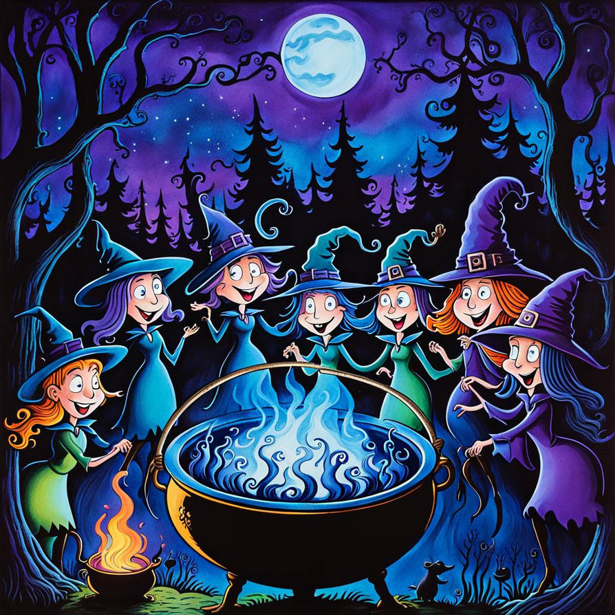 Witching Time The Witching Hour by MiTcH-ArTs on DeviantArt