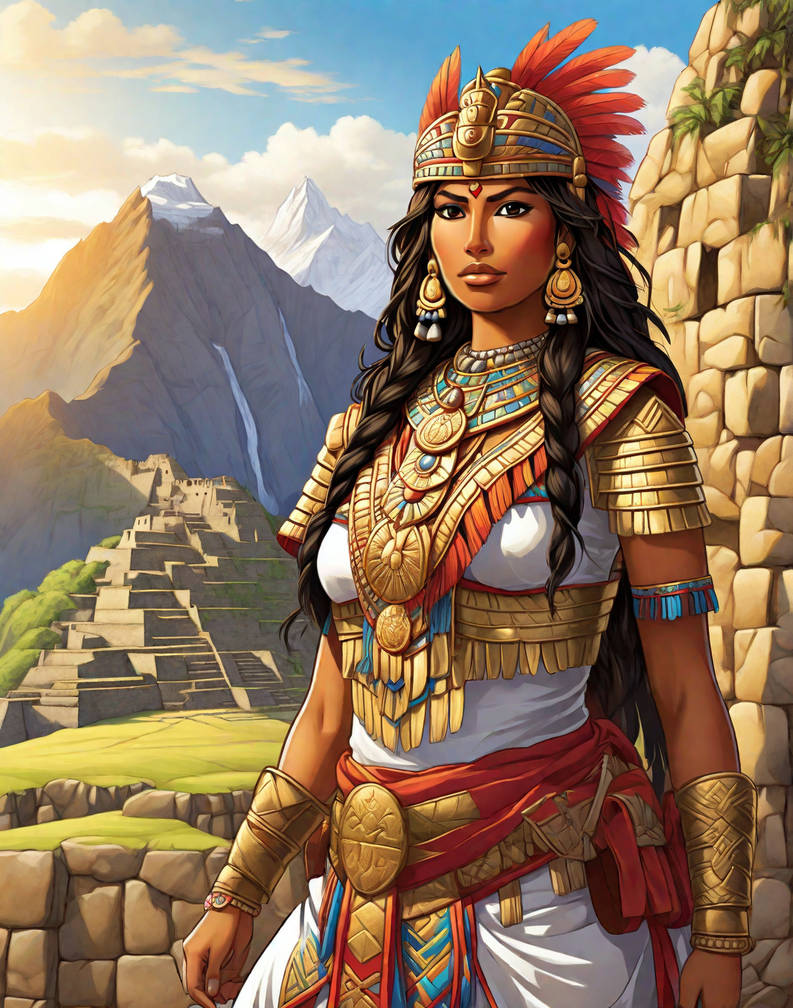 Inca's woman by skyvendik on DeviantArt
