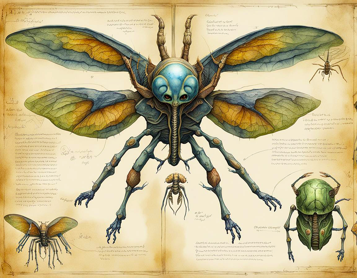 All Insects List Deviantart Weird Insect by skyvendik on DeviantArt
