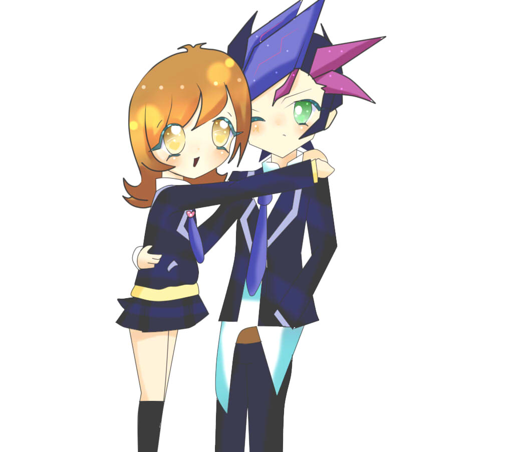 Aoi And Yusaku  Hug Me - color