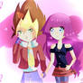 yuga x kirishima_yu gi oh sevens