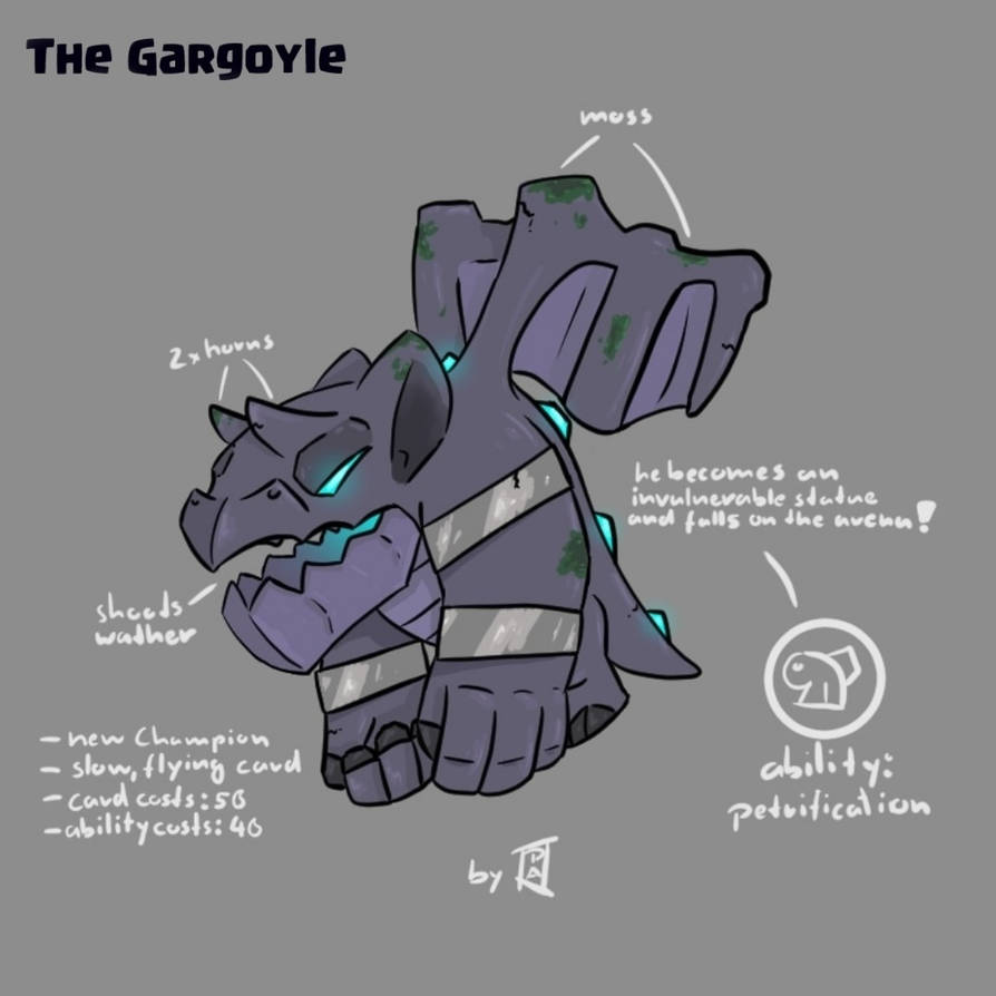 The Gargoyle by reepart on DeviantArt