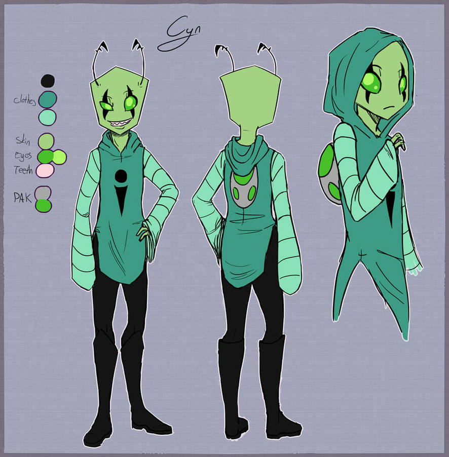 Cyn reference sheet by Nekomira on DeviantArt