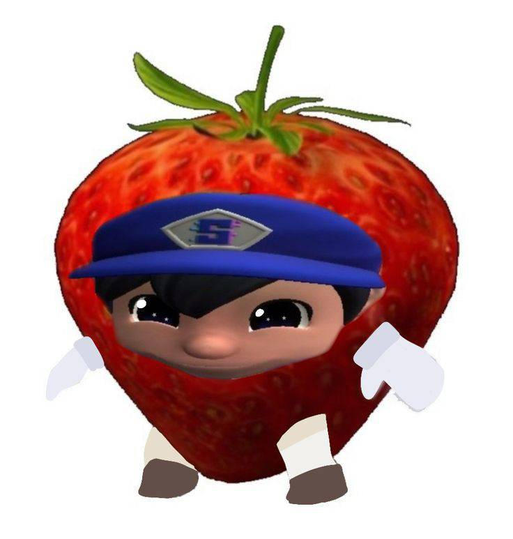Smg4 being a strawberry by fuchyscythetfug on DeviantArt