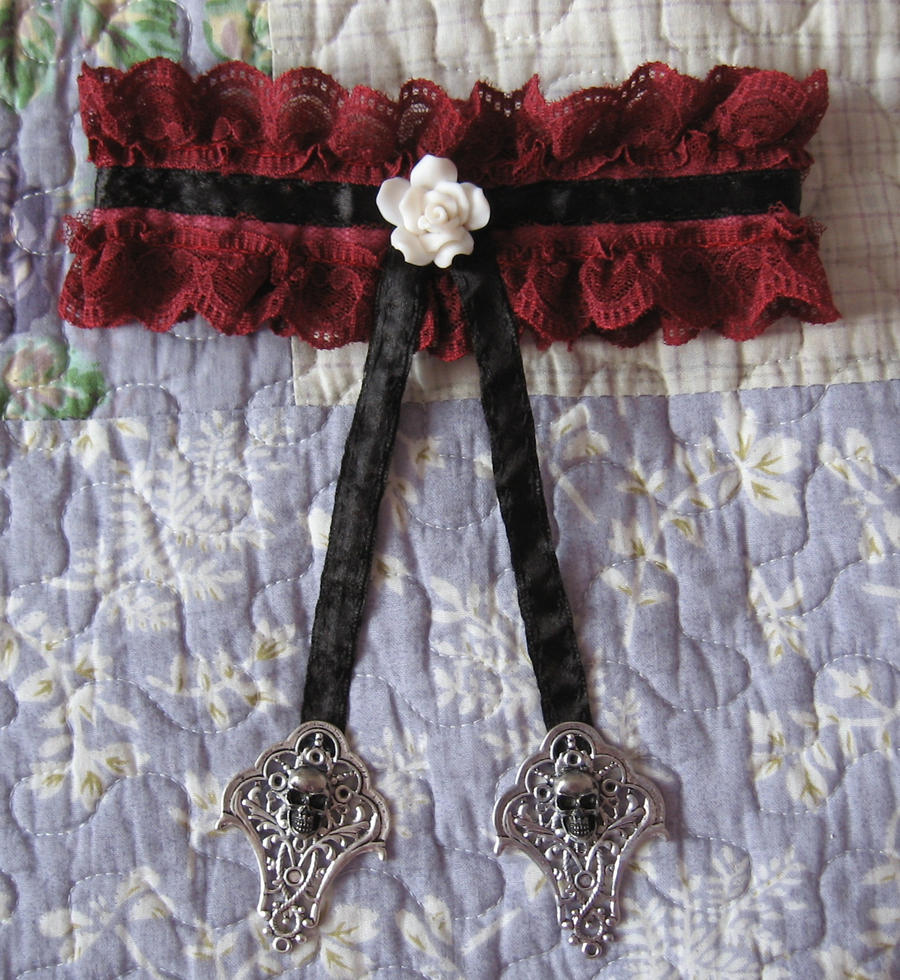 Amy Sorel's gothic collar