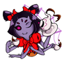 Muffet Sticker