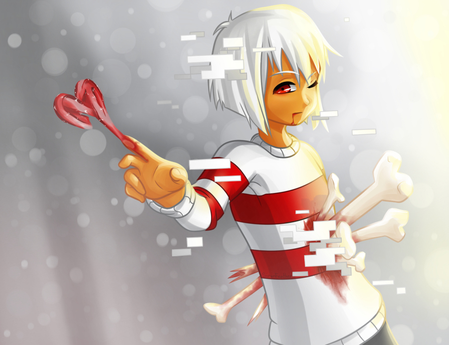 Fallbacktale Frisk Aftertale Frisk by SirenFeather on DeviantArt