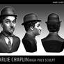 Charlie Chaplin - 3D portrait