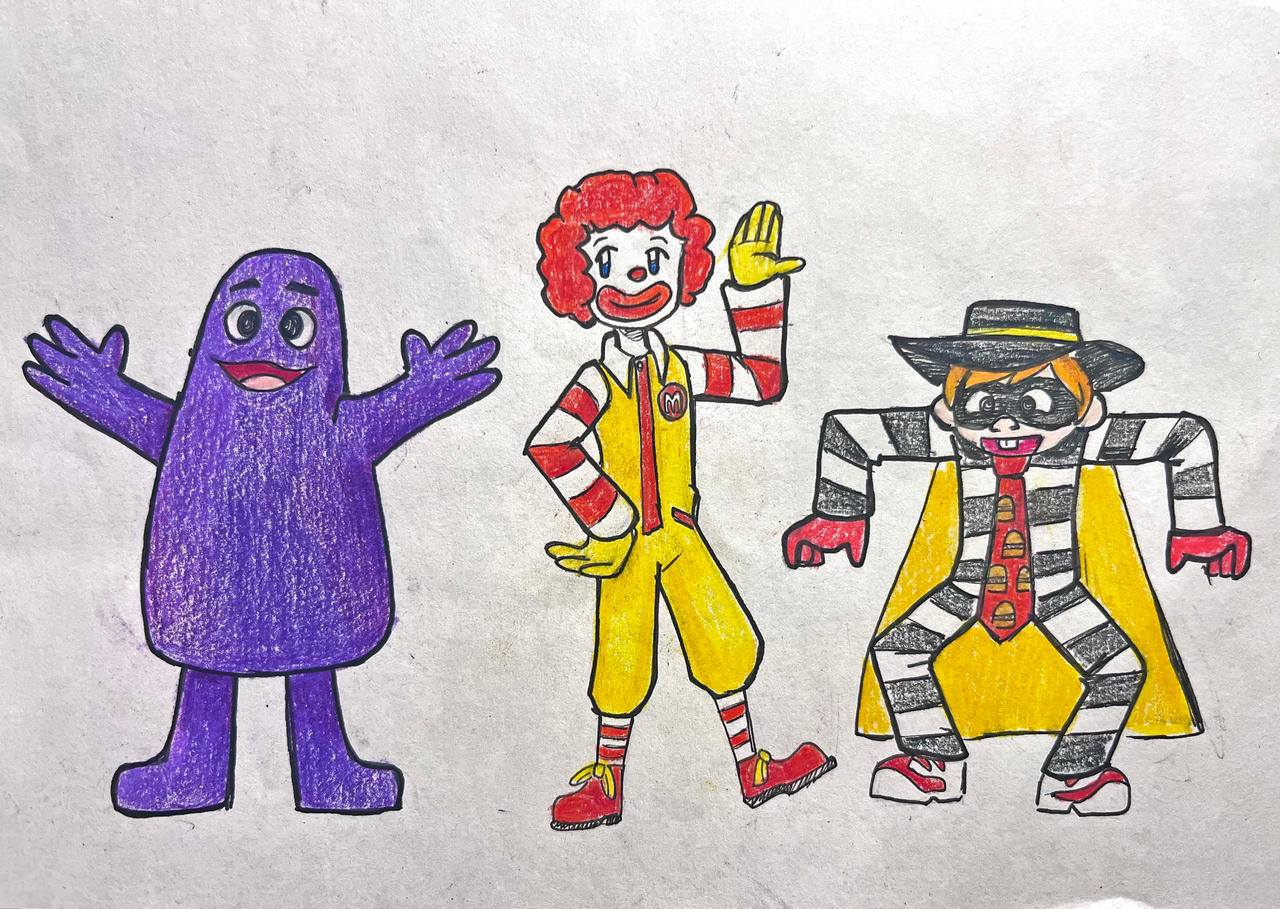 McDonald's Characters by PhantiME11 on DeviantArt
