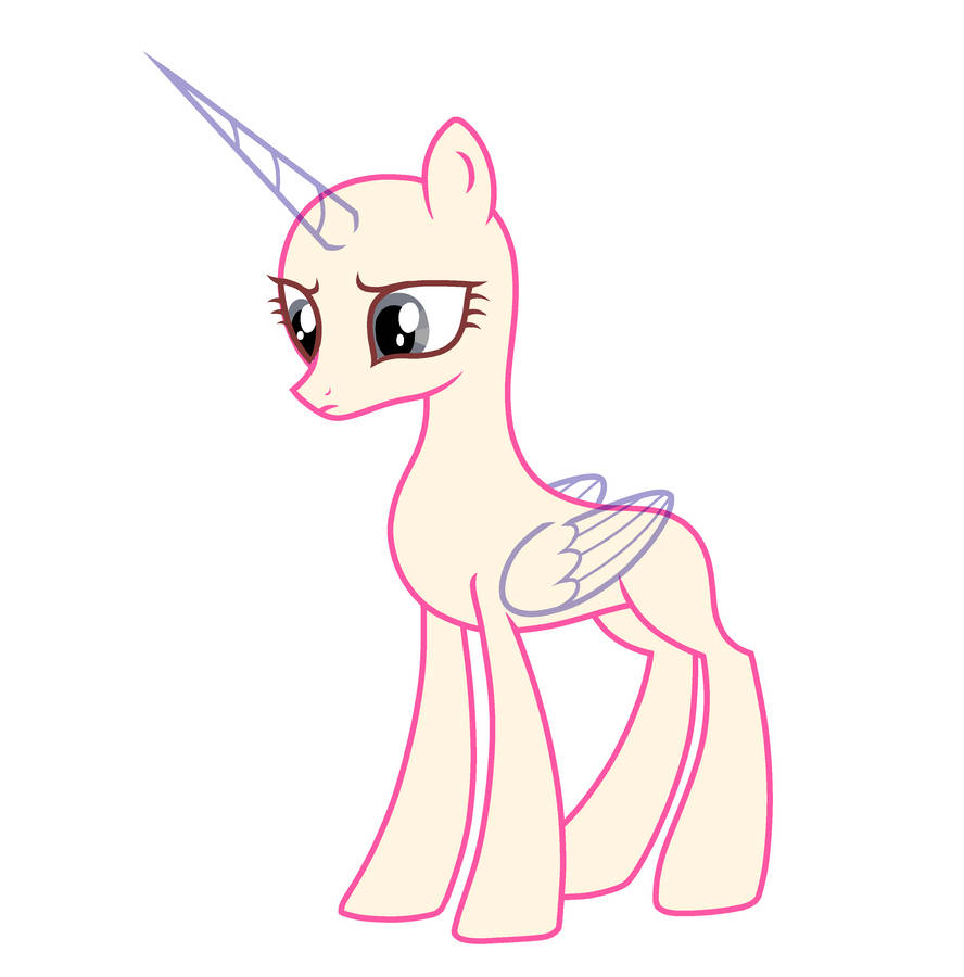 MLP Base by vi45 on DeviantArt