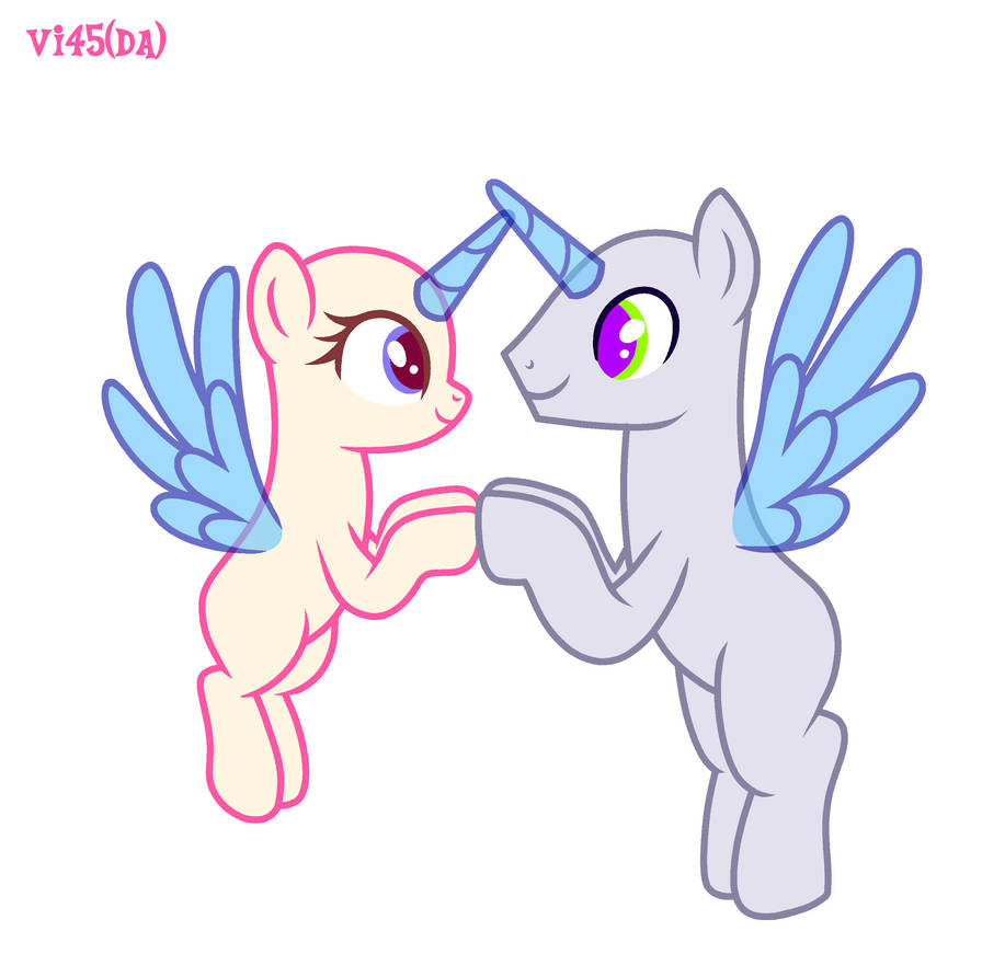 Mlp Base Design MLP Base by vi45 on DeviantArt