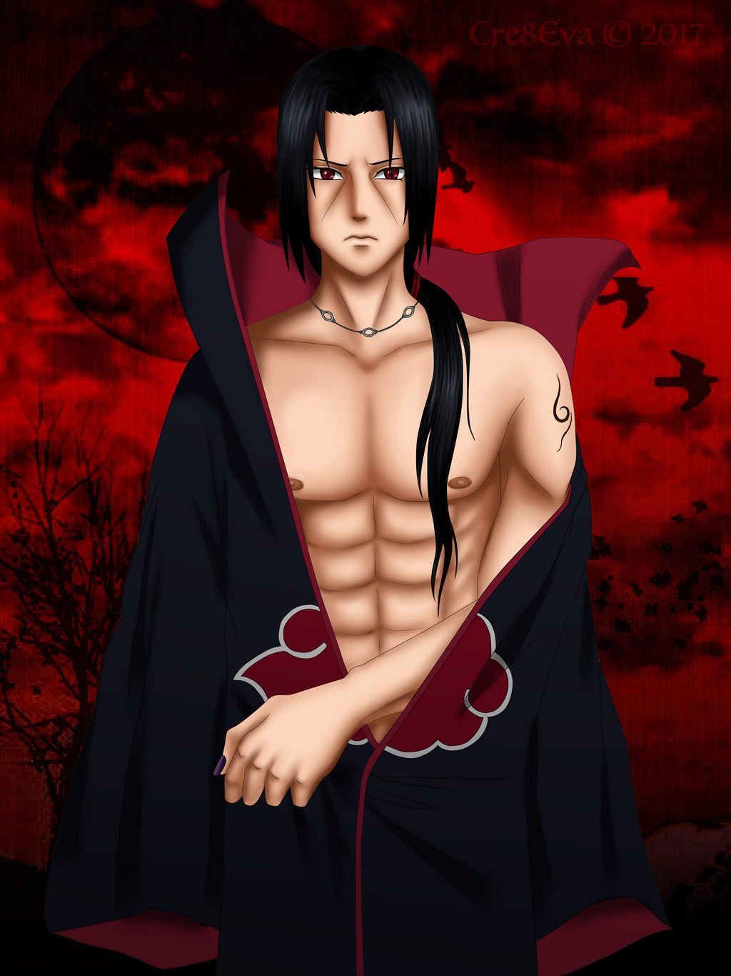 pic Itachi Shirtless itachi uchiha shirtless by nariko lily