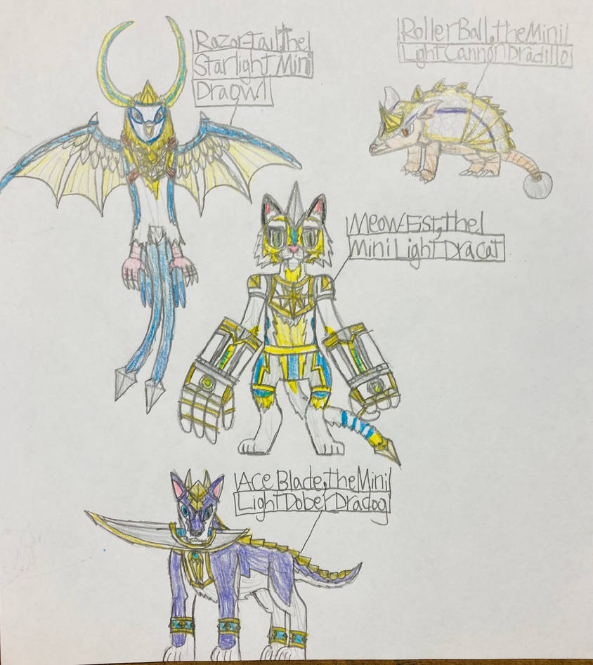 The Mini Light Squads by DragoTerror on DeviantArt