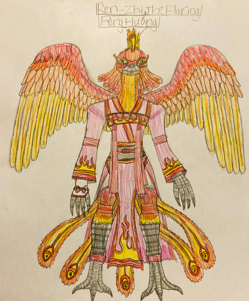 Ren-Zhi, the Flaring Feng Huang by DragoTerror on DeviantArt