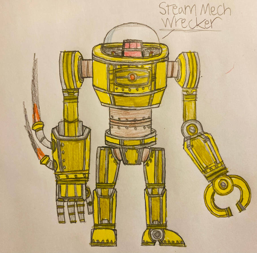 Steam Mech Wrecker by DragoTerror on DeviantArt