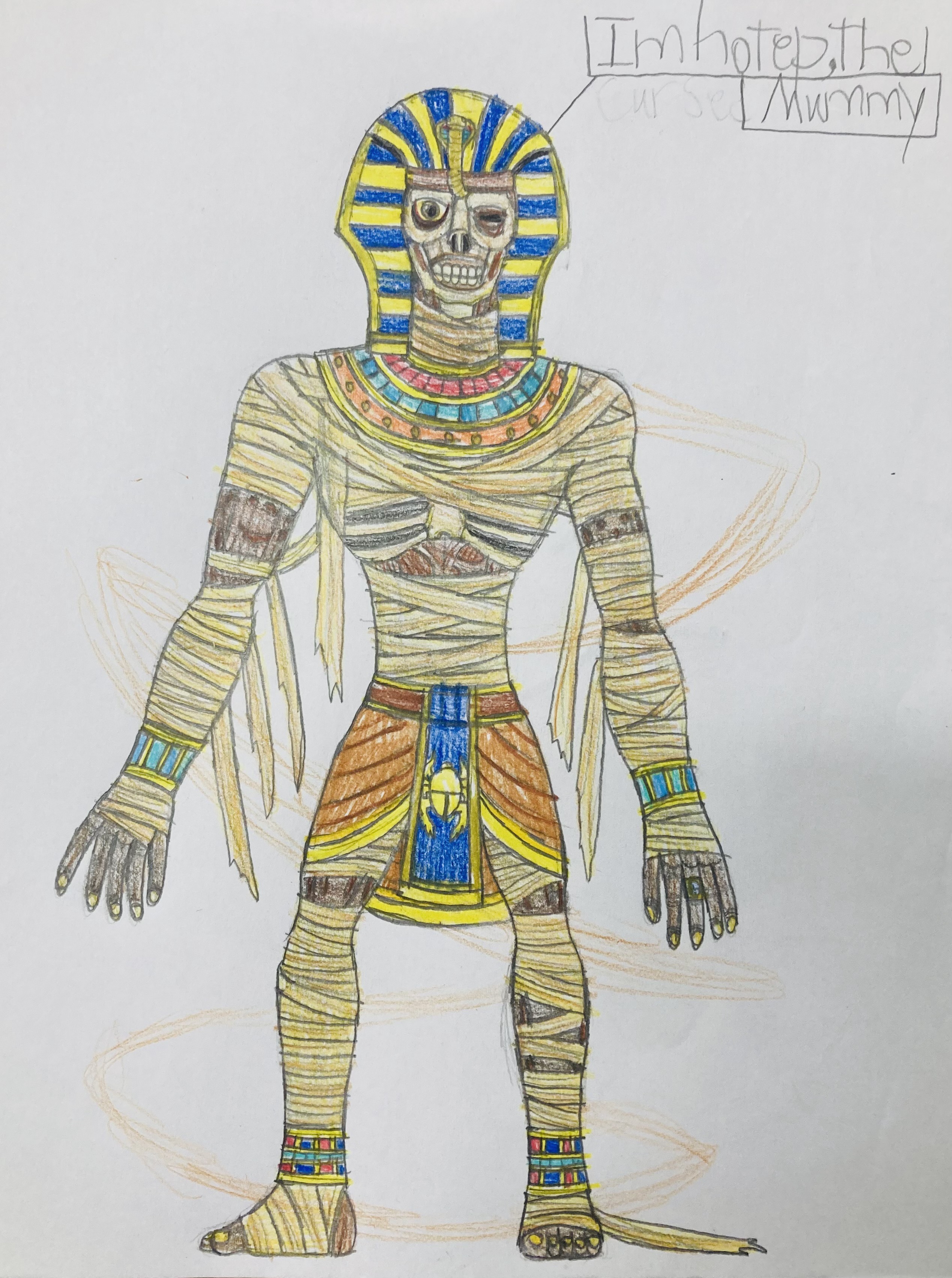Imhotep Rod Imhotep, the Mummy by DragoTerror on DeviantArt