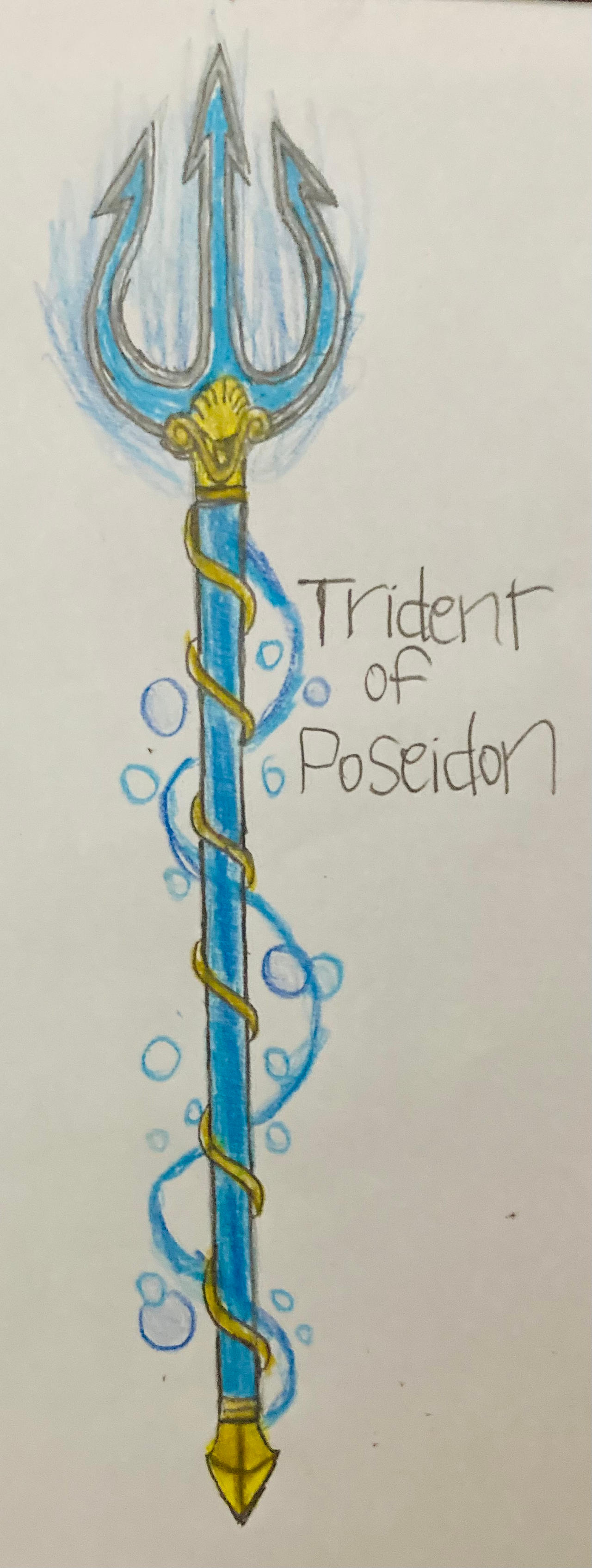 Trident Of Poseidon By DragoTerror On DeviantArt trident-of-poseidon-by-dragoterror-on-deviantart