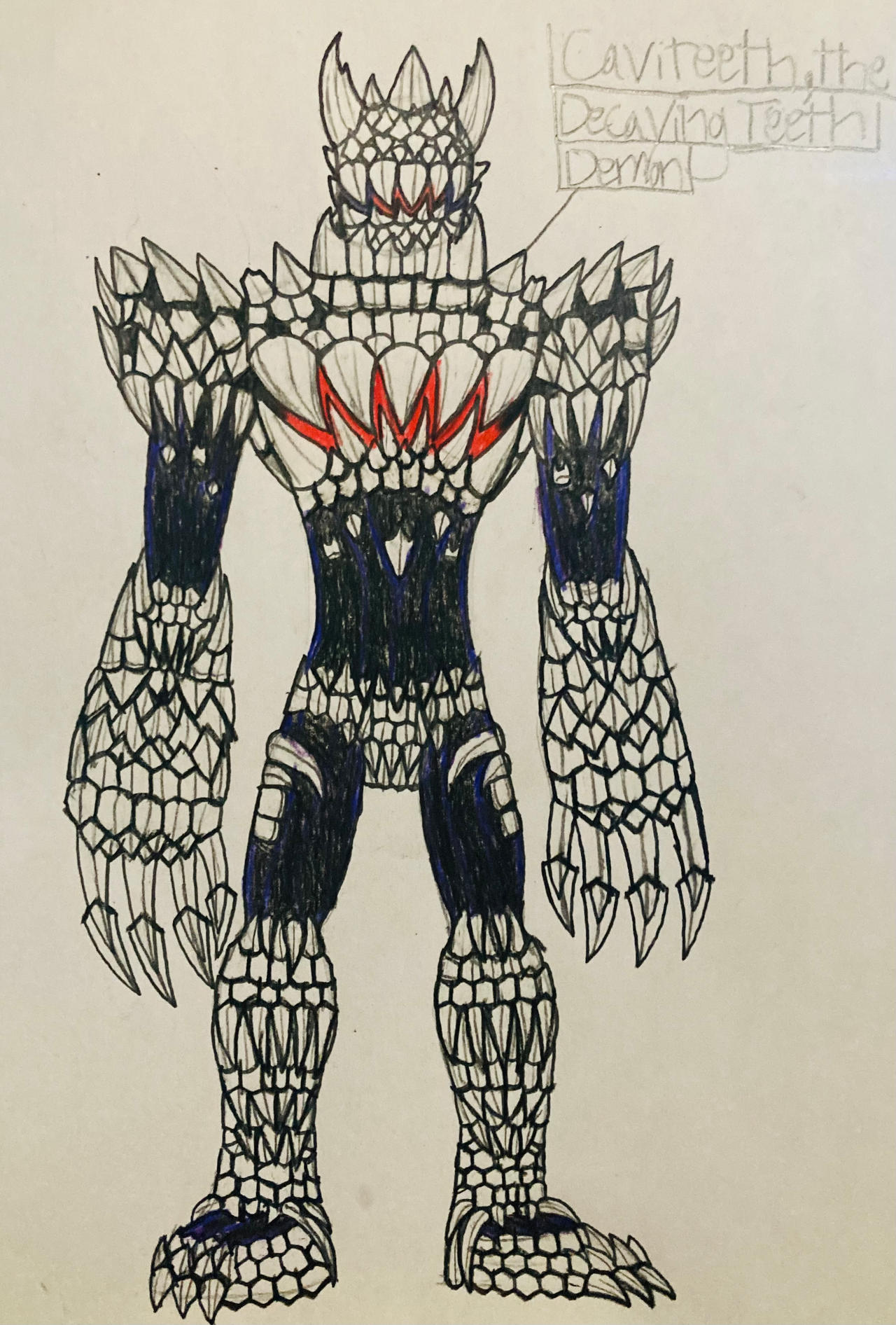 Demonization Teeth Caviteeth, the Decaying Teeth Demon by DragoMaster26 on DeviantArt