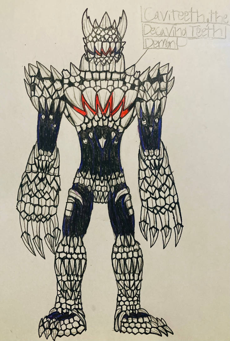 Demonization Teeth Caviteeth, the Decaying Teeth Demon by DragoMaster26 on DeviantArt