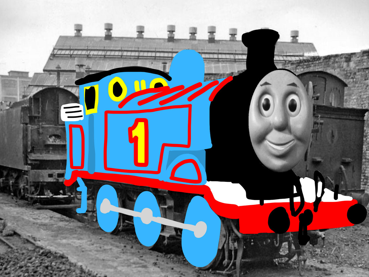 Real Life Engines: Thomas by GabeRocks042002 on DeviantArt