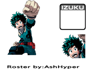 Roster ssf2 Izuku