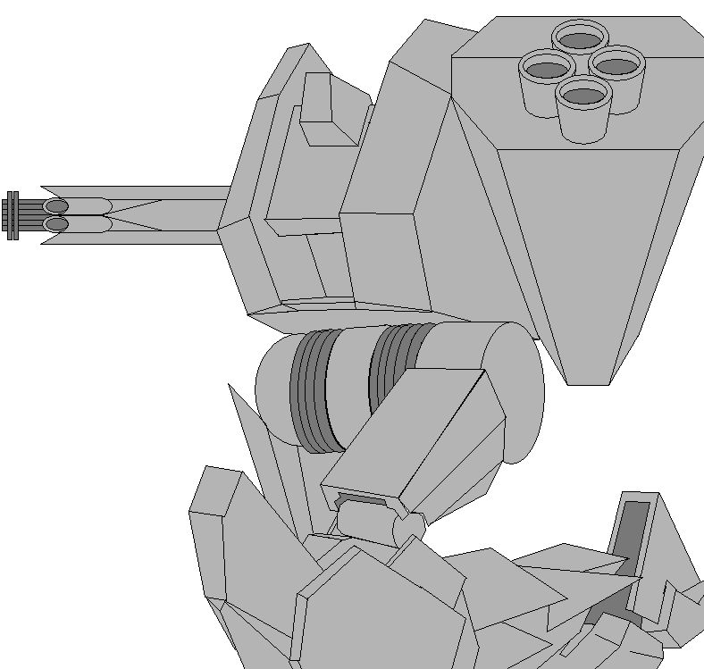 Mech base render by digitaleva on DeviantArt