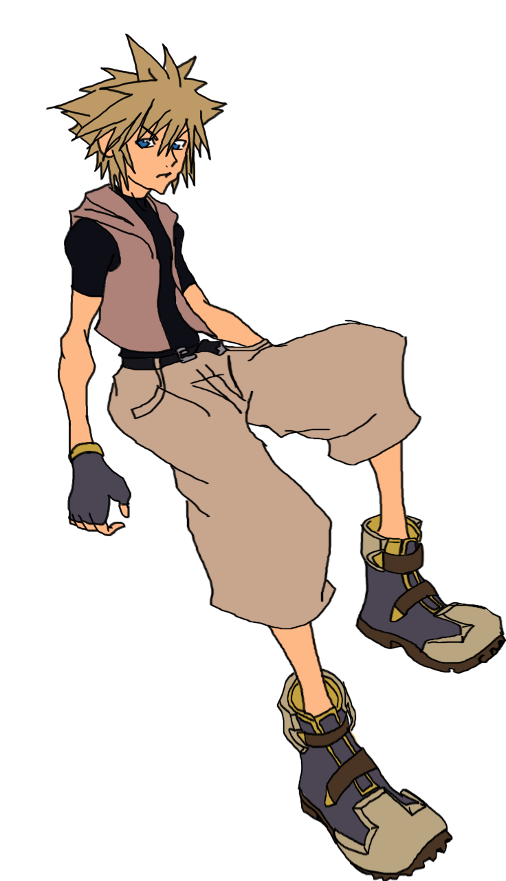Sora concept colored by digitaleva on DeviantArt
