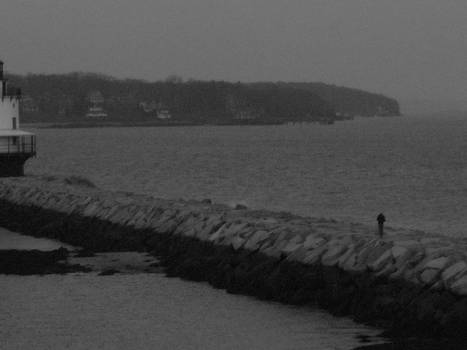 The Lonely Breakwater