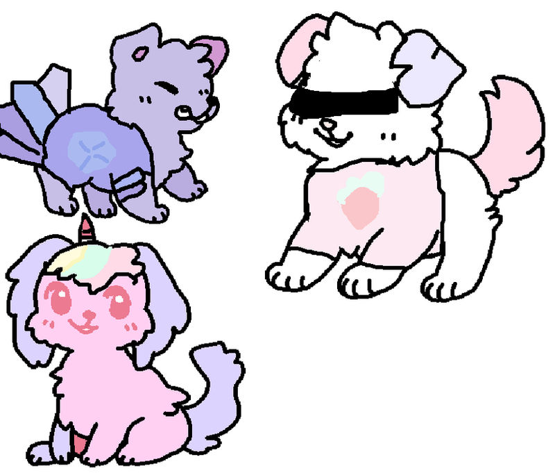 pastel dogger adopts