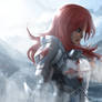 Erza Scarlet-Fairy Tail-Semi-realistic+Speedpaint!