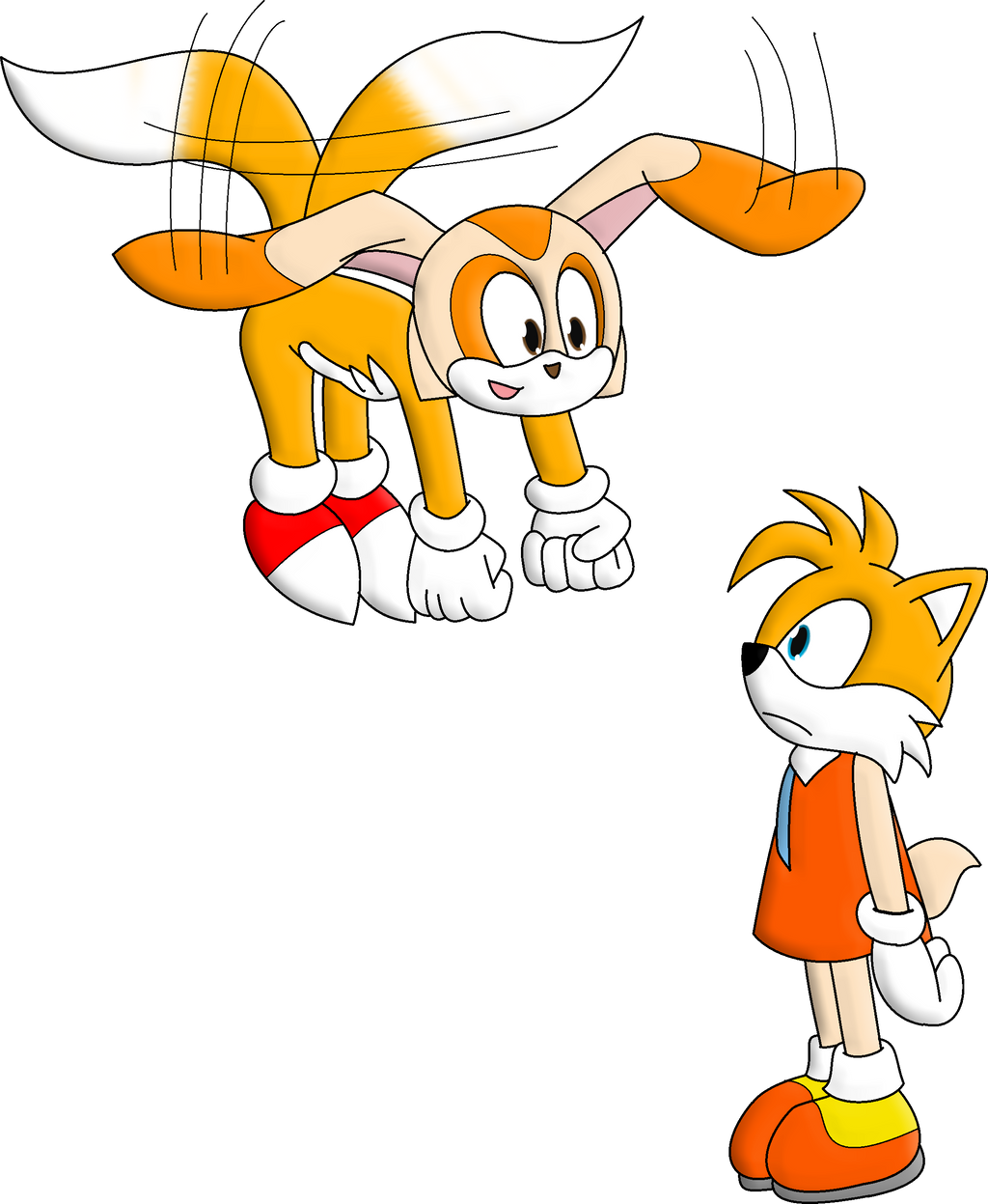 Tails and Cream Head Swap