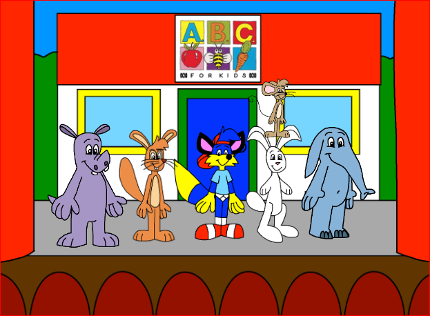 Alexg Rabbit Alex Rabbit and Friends at ABC For Kids Clubhouse by ...