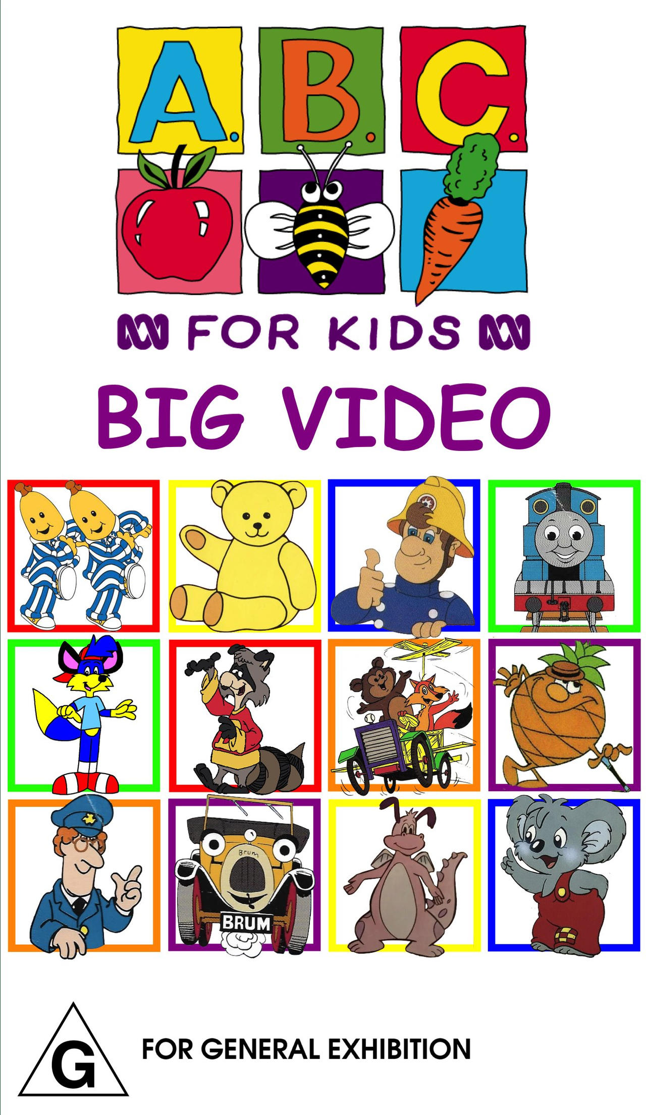 ABC For Kids Big Video 2001 VHS Australia By ABCForKidsVHSFan2008 On abc-for-kids-big-video-2001-vhs-australia-by-abcforkidsvhsfan2008-on