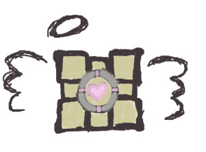 companion cube loves you.