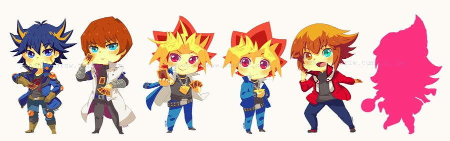 Yu-Gi-Oh! Chibis set by AkatsukiZakuro on DeviantArt