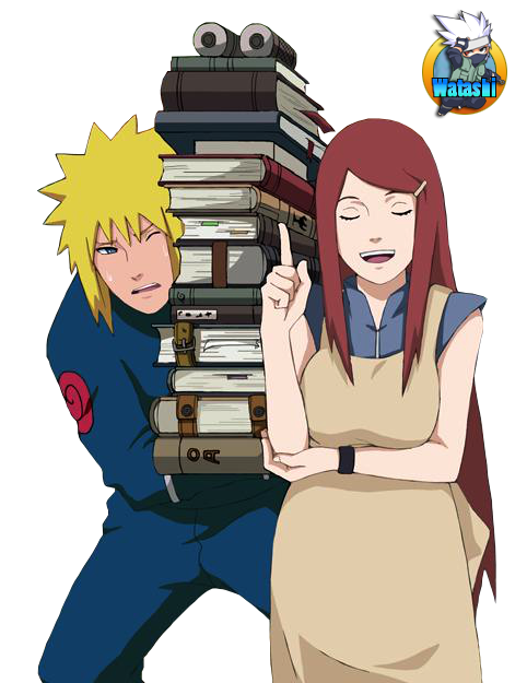 Minato and Kushina render