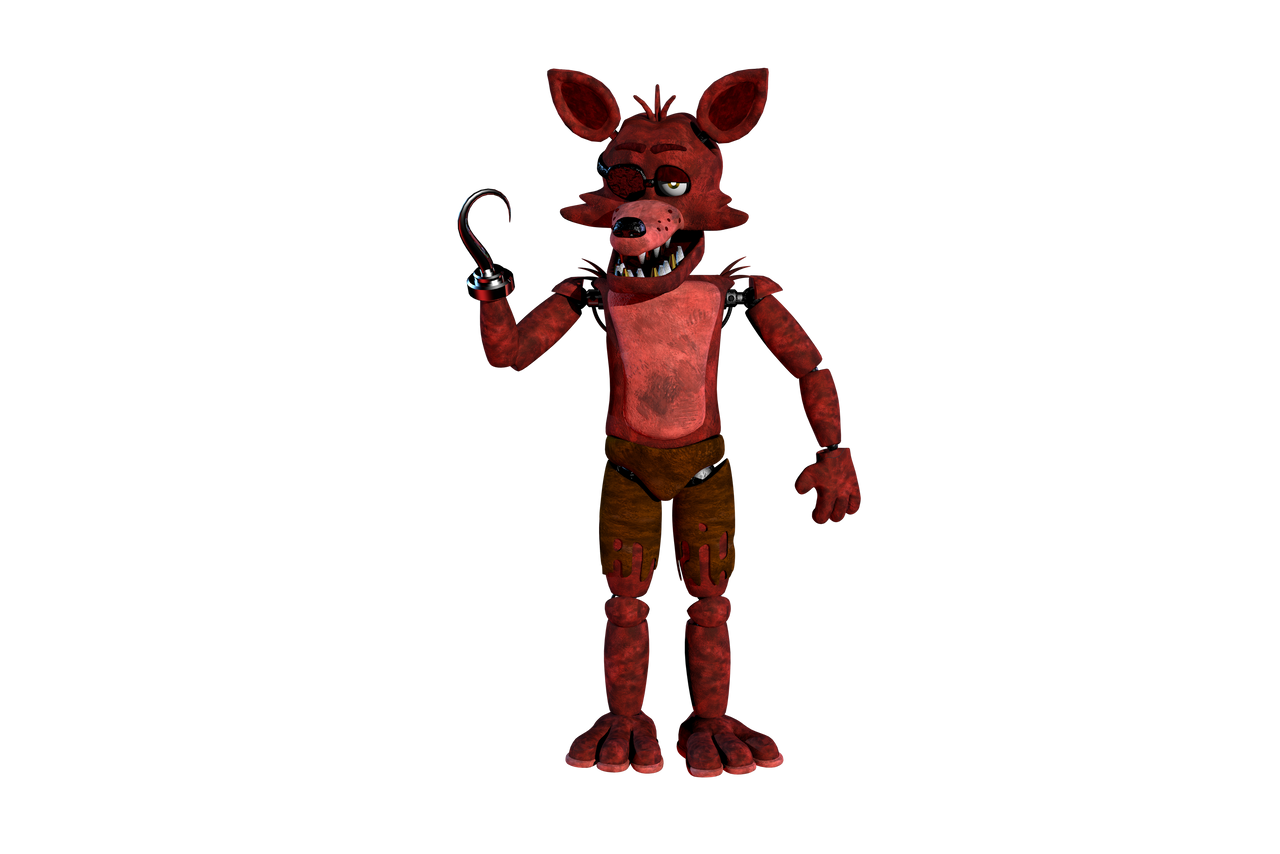 Splints Foxy fixed foxy render by david1231414r on DeviantArt