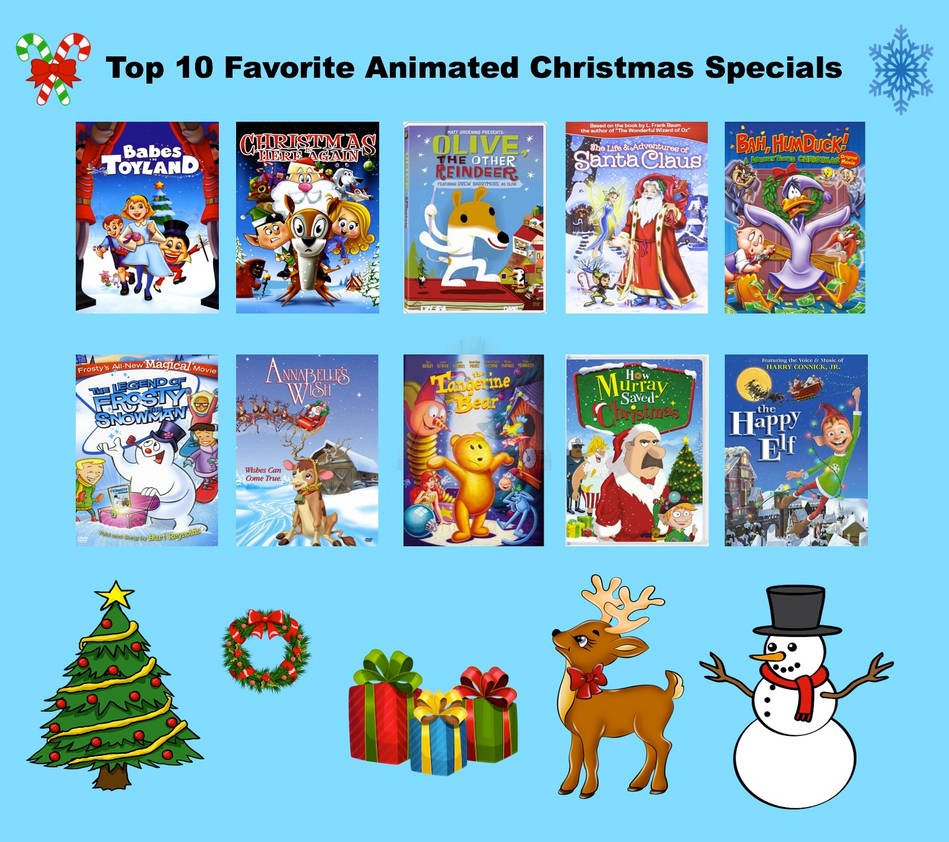 Top 10 Favorite Animated Christmas Specials By Minecraftman1000 On top-10-favorite-animated-christmas-specials-by-minecraftman1000-on