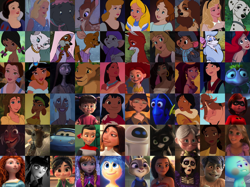 Disney Girls by minecraftman1000 on DeviantArt