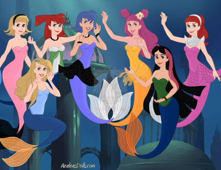 Cartoon Mermaids 2