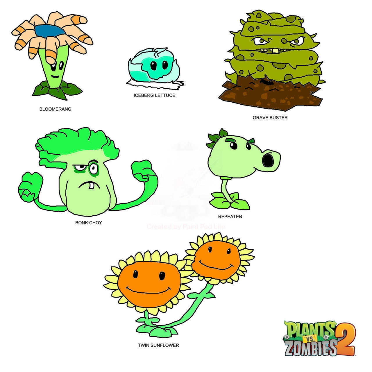 All New Plants in Plants vs Zombies 2 2022 