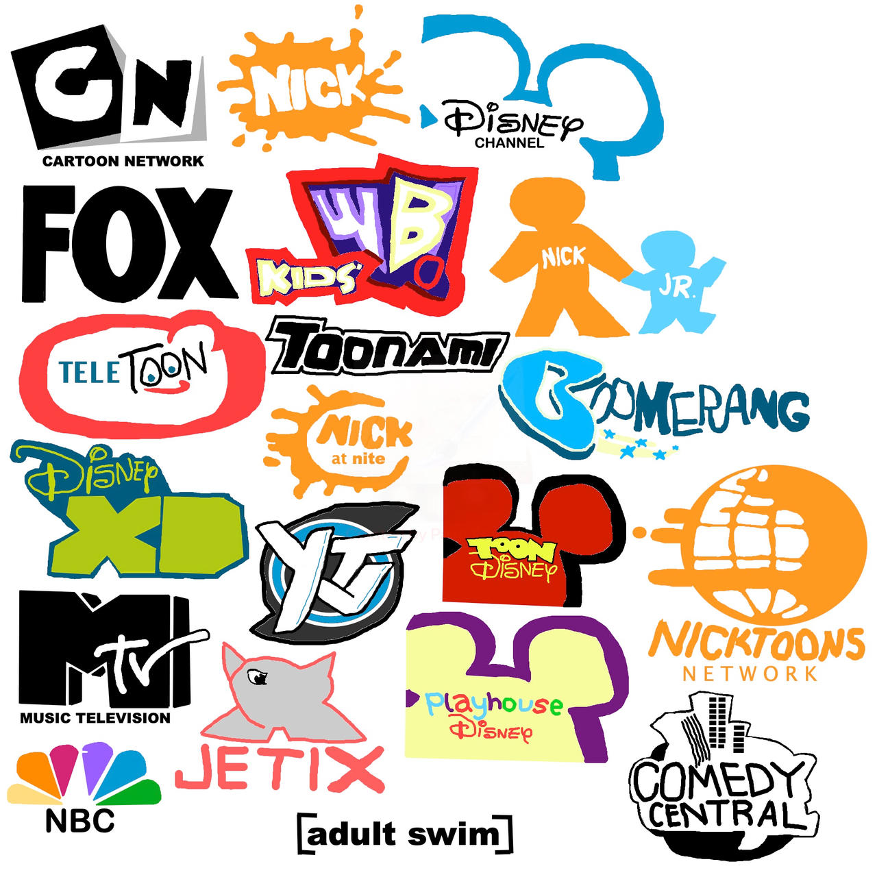 Ultimate Nostalgic Tv Logo Drawings by minecraftman1000 on DeviantArt