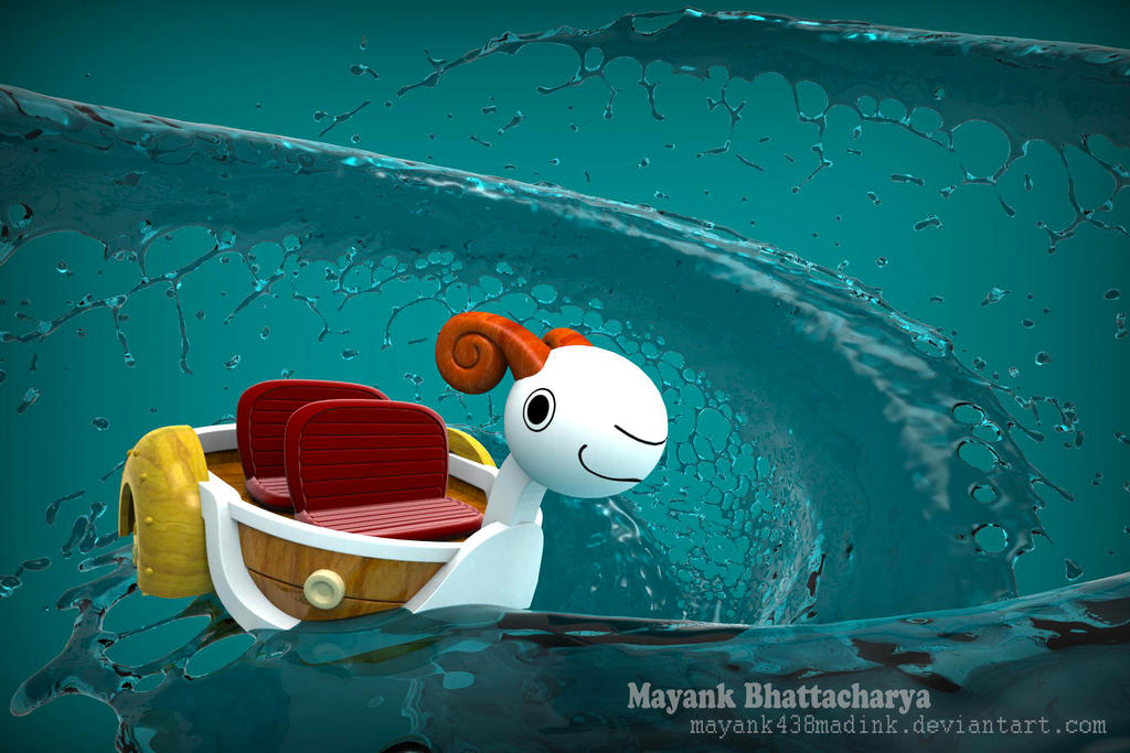 Mini Merry3D -OnePiece Fanart by mayank438madink on DeviantArt