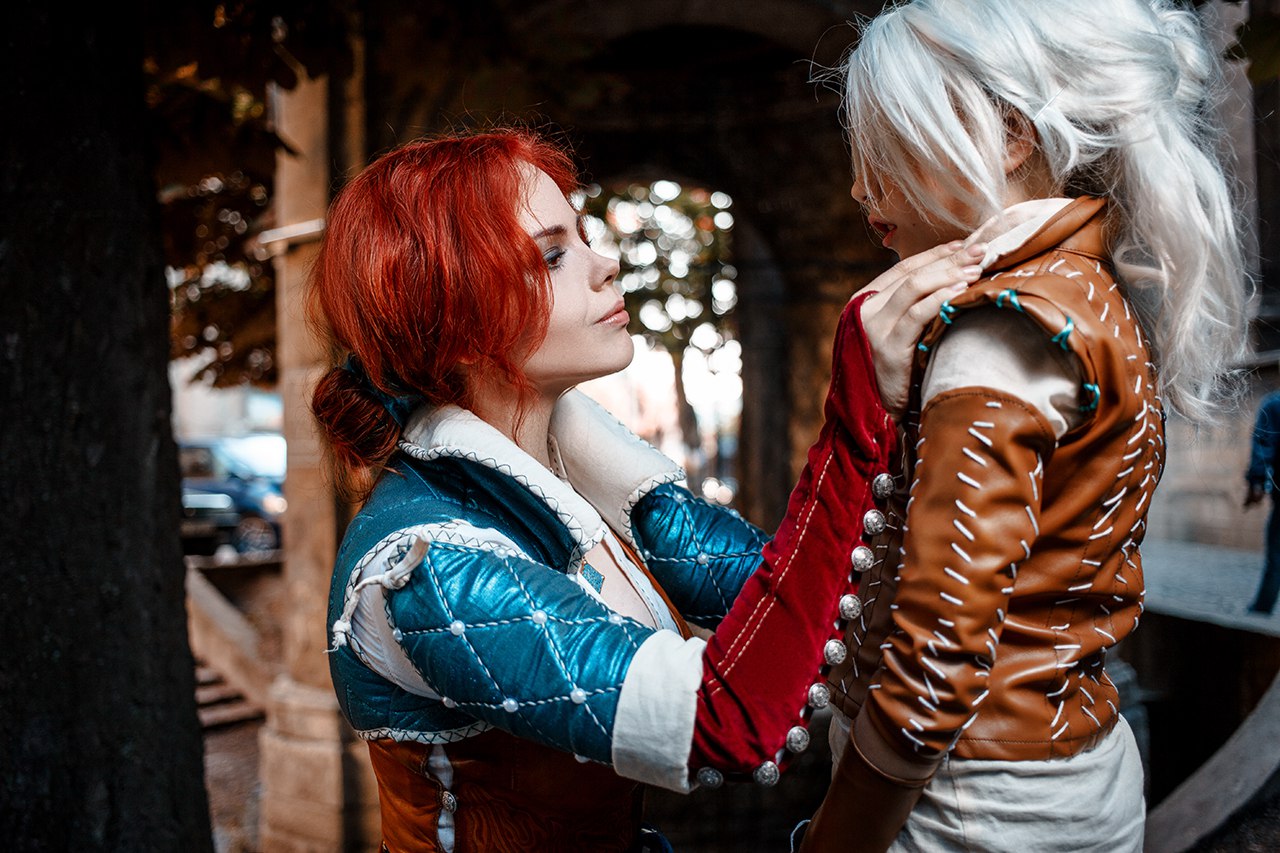 The Witcher - Triss and Ciri