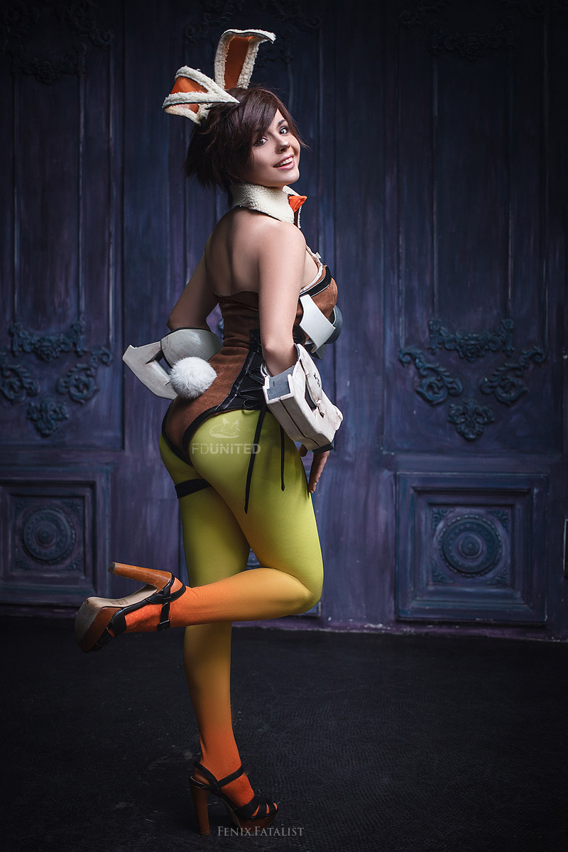 FENIX.FATALIST OVERWATCH TRACER COSPLAY PRINT POSTER # 1