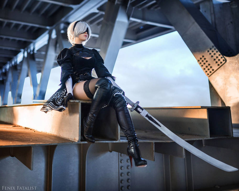 2B - Nier Automata by fenixfatalist