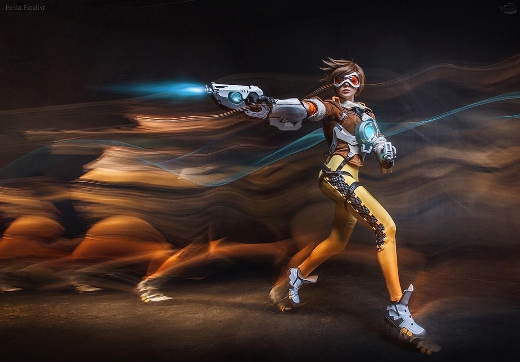 Tracer Deviantart Tracer - Overwatch by fenixfatalist on DeviantArt