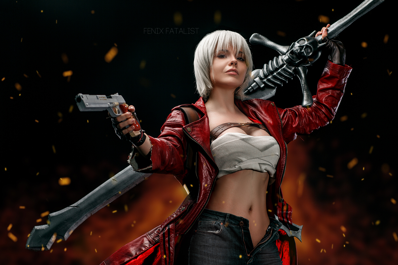 Dante (Devil May Cry 3) Female Cosplay by Likoaria on DeviantArt