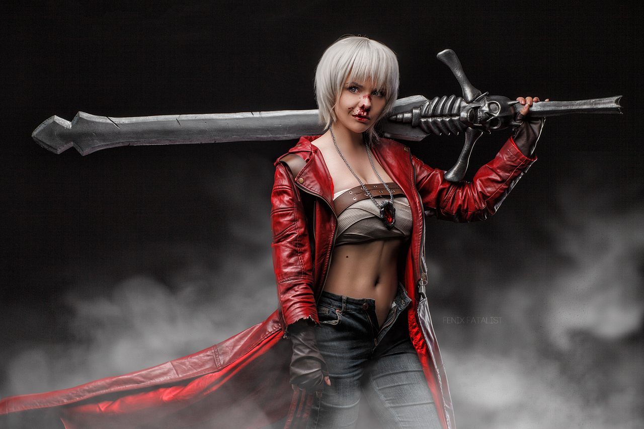 Dante (Devil May Cry 3) Female Cosplay by Likoaria on DeviantArt