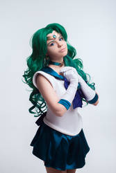 Sailor Neptune cosplay by fenixfatalist